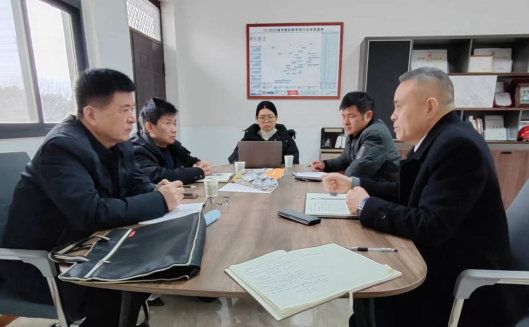河南省有色金属行业协会总工程师张传合莅升华考察