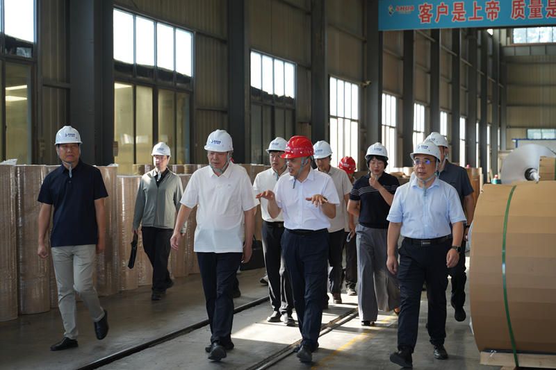 焦作市副市长宗家桢莅升华公司调研